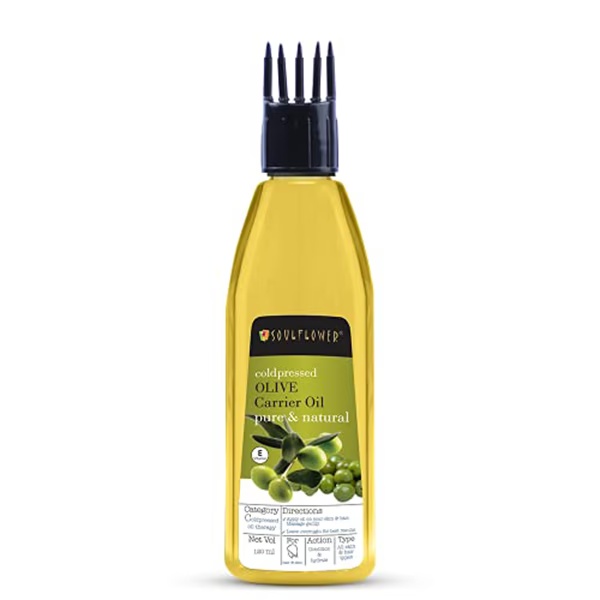 Soulflower Cold Pressed Olive Oil 120 ml