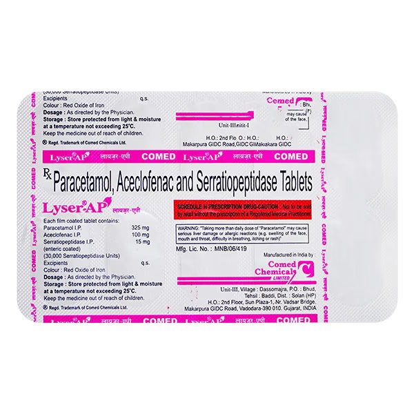 LYSER AP Tablet 10's