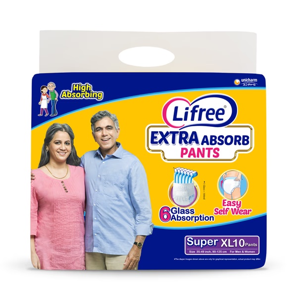 Lifree Extra Absorb Diaper Pants - Super (XL) 10's