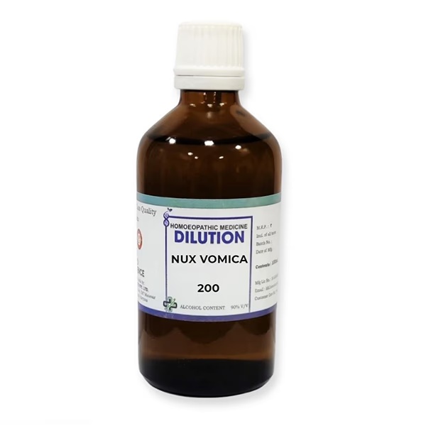 LDD Bioscience Dilution Nux Vomica 200 Liquid 100 ml
