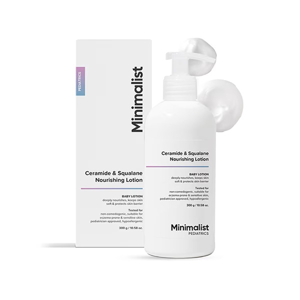 Minimalist Pediatrics Ceramide & Squalane Nourishing Lotion 300 gm