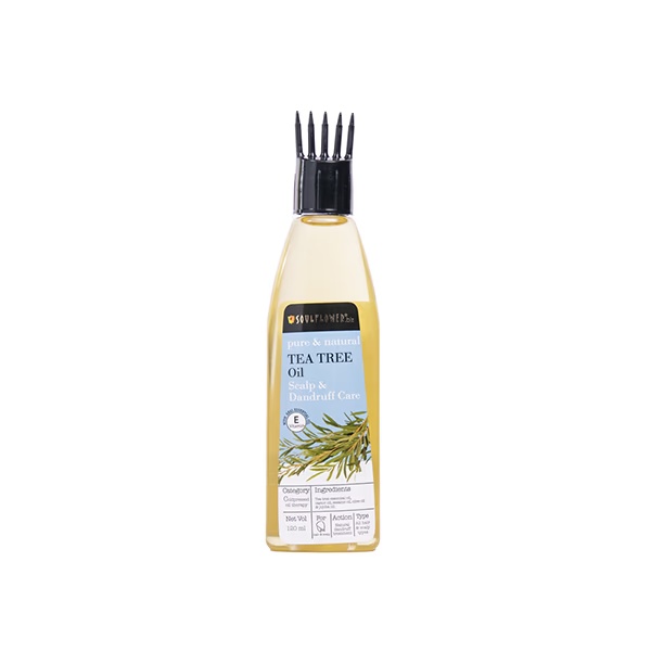 Soulflower Tea Tree Scalp and Dandruff Care Vitamin E Oil 120 ml