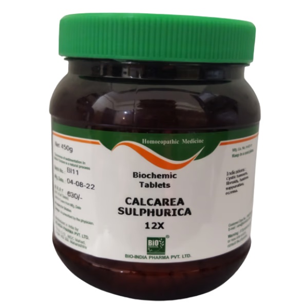 Bio-India's Biochemic Tablet - Calcarea Sulphurica 12X 450 gm 1 1678-bio-india-s-biochemic-tablet-calcarea-sulphurica-12x-450-gm-1.jpg