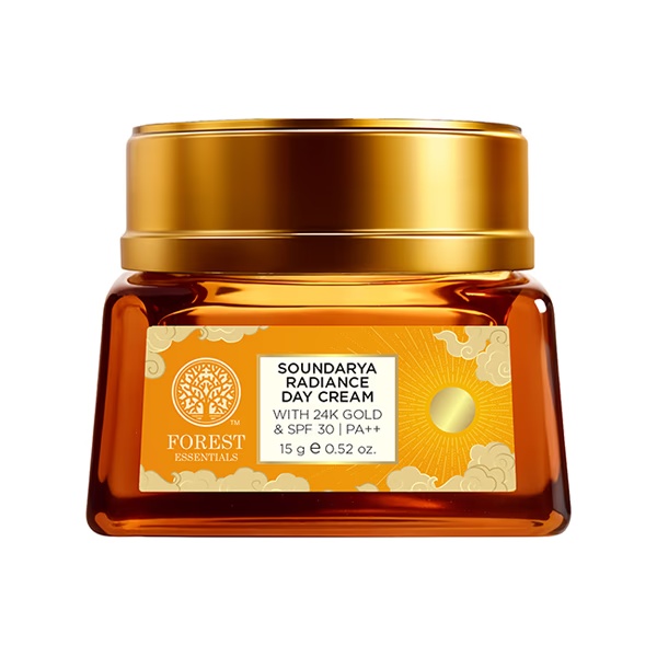 Forest Essentials Soundarya Radiance Cream with 24K Gold SPF30 Moisturizer 15gm