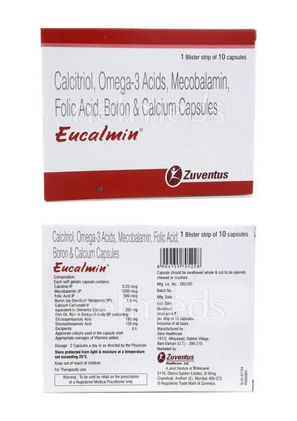 Eucalmin Capsule 10'S