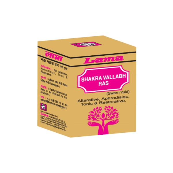 Lama Shakra Vallabh Ras (Swarn Yukt) Tablet 25's