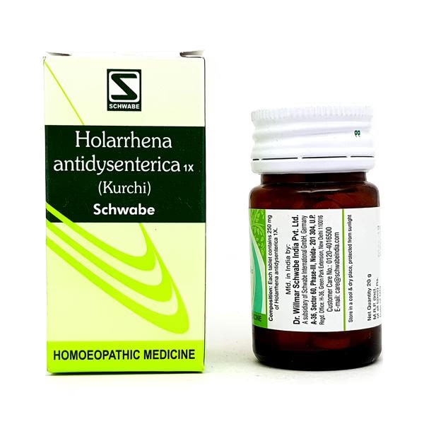 Dr. Willmar Schwabe Holarrhena Antidysenterica 1X Tablet 20 gm