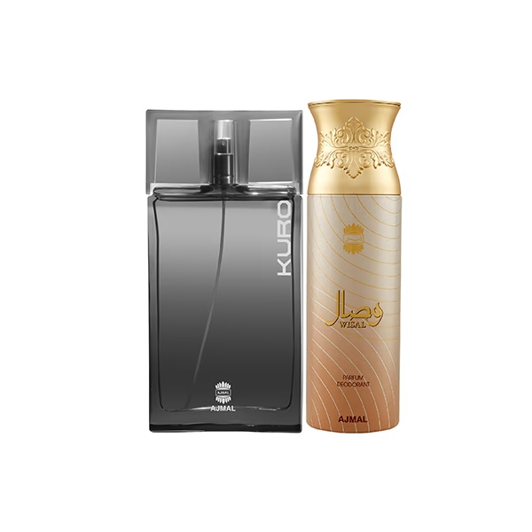 Ajmal Kuro EDP Aromatic Spicy Perfume And Wisal Deodorant Floral Musky Fragrance 290 ml 1 175-ajmal-kuro-edp-aromatic-spicy-perfume-and-wisal-deodorant-floral-musky-fragrance-290-ml-1.jpg