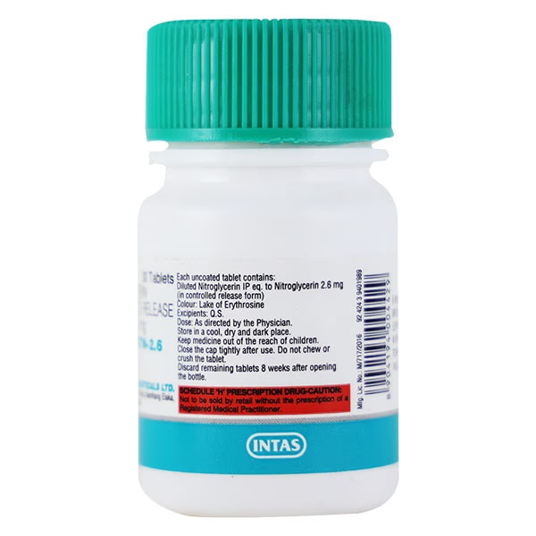 Monit Gtn 2.6mg Tablet 30'S