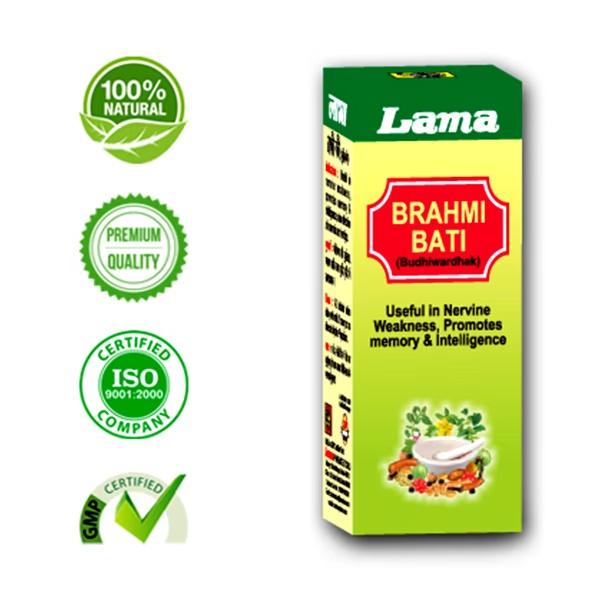 Lama Brahmi Bati (Budhiwardhak) Tablet 10 gm