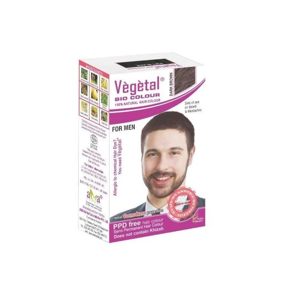 Vegetal Bio Colour Natural Hair Color - Soft Black 25 gm