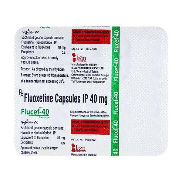 FLUCEF 40 Capsule 10's