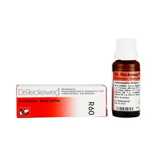 Dr. Reckeweg R60 Purhaemine Blood Purifier Drops 22 ml