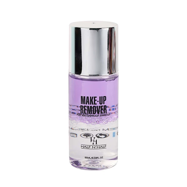 Half N Half Make - Up Remover for Waterproof Make - Up, Midnight Purple 95 ml