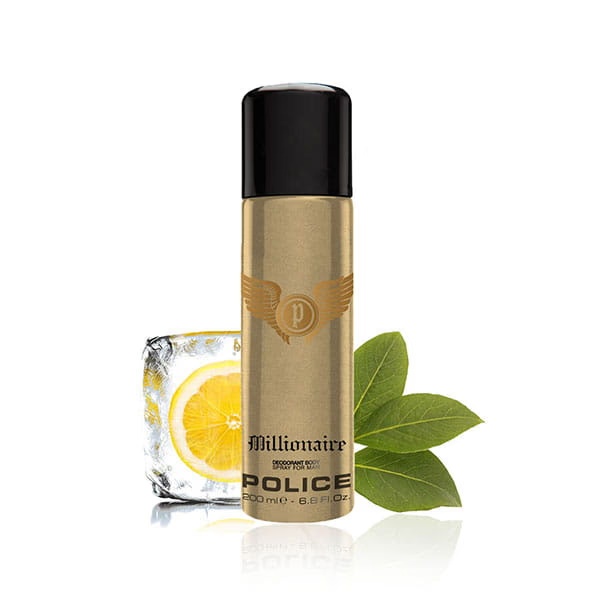 Police Millionaire Homme Deodorant Spray 200 ml