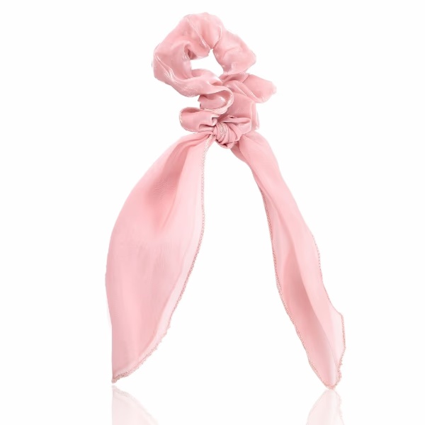 GUBB Hair Scarf Scrunchie for Women, Elastic Hair Band, Hair Tie - Pink Hues 1's