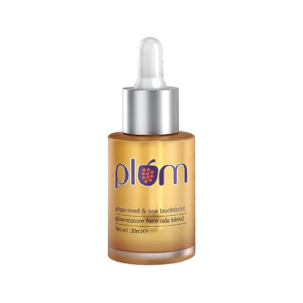 Plum Grape Seed & Sea Buckthorn Glow-Restore Face Oils Blend 30 ml