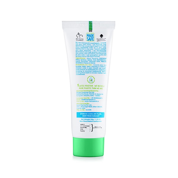 Mamaearth Natural Berry Blast Toothpaste For Kids 50 gm