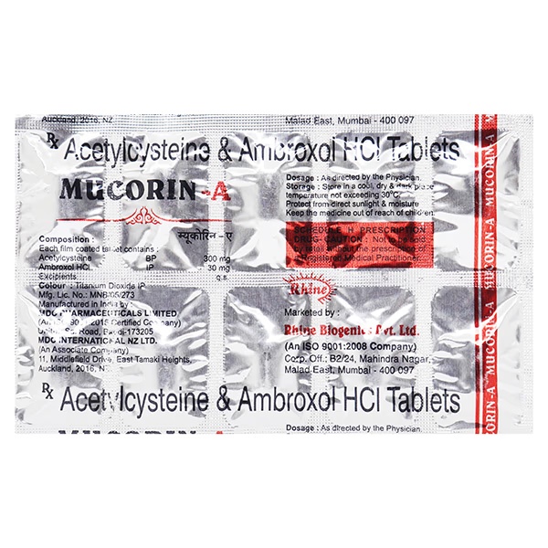 MUCORIN A Tablet 10's
