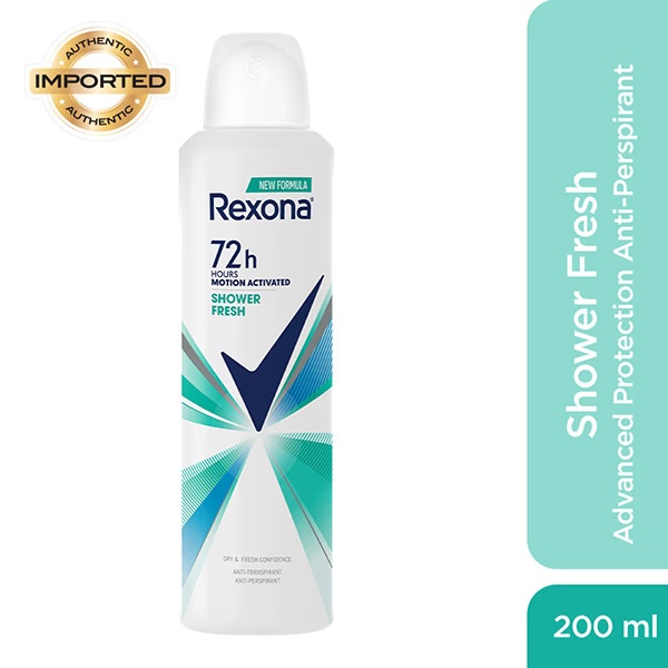 Rexona Shower Fresh Advanced Protection Anti-Perspirant Deodorant for Women 200 ml