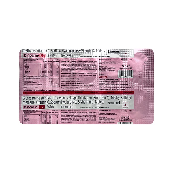DINCERIN C2 GLUTEN FREE Tablet 10's