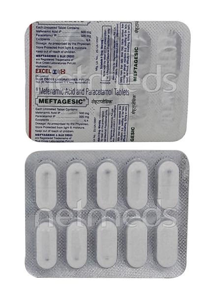 Meftagesic Tablet 10'S