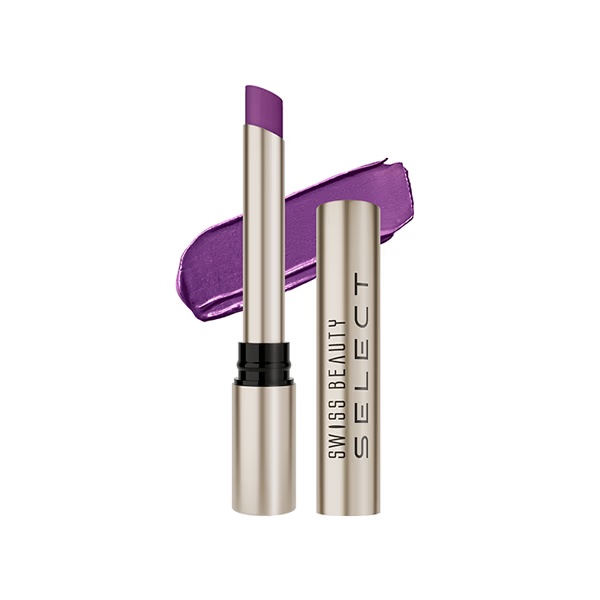Swiss Beauty Select High On Shine Creamy Lipstick Enriched With Vitamin E Admirer Plum 1 gm