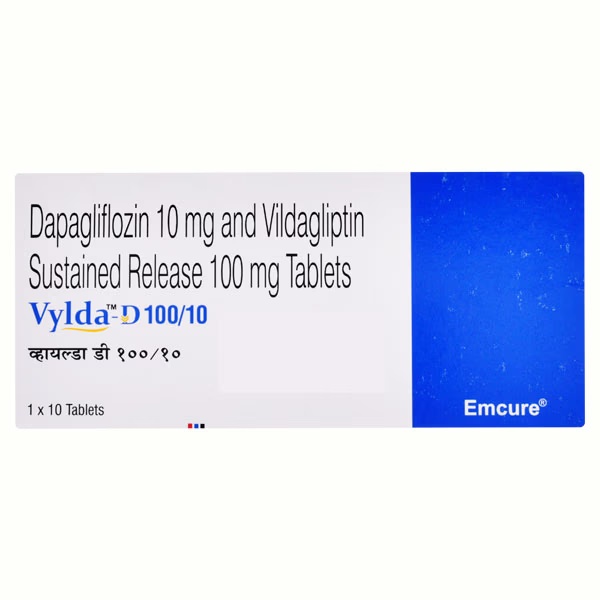 VYLDA D 10/100 Tablet 10's