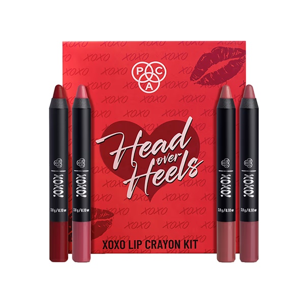 PAC XOXO Lip Crayon Kit (Head Over Heels) 1's