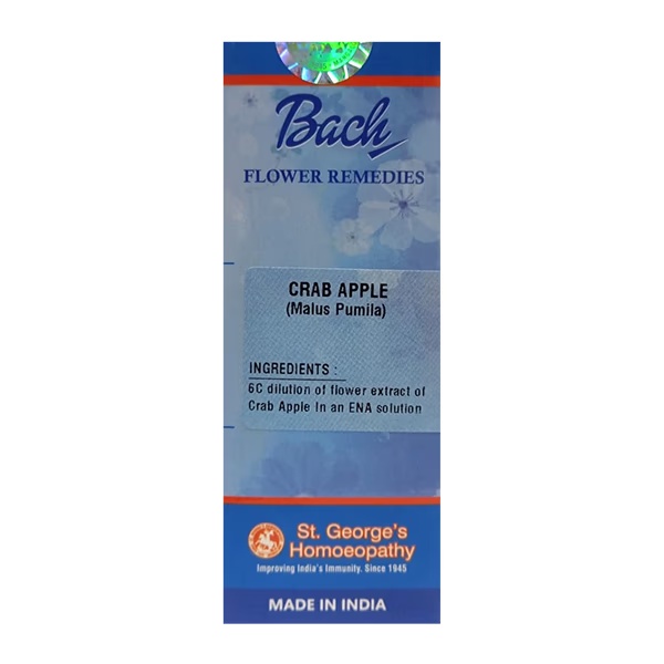 St. George's Bach Flower Crab Apple 30 ml
