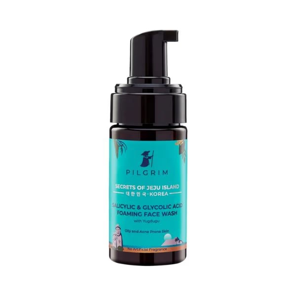 Pilgrim Salicylic &glycolic Acid Foaming Face Wash 120 ml