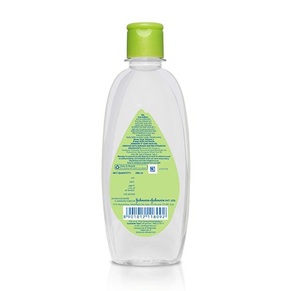 Johnson's Baby Hair Oil 200 ml