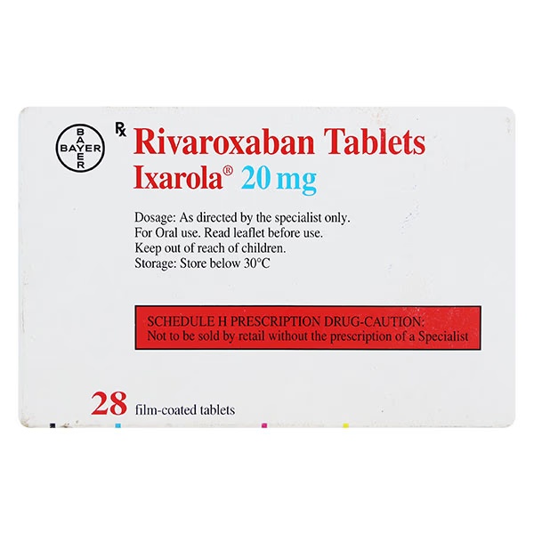 IXAROLA 20mg Tablet 28's