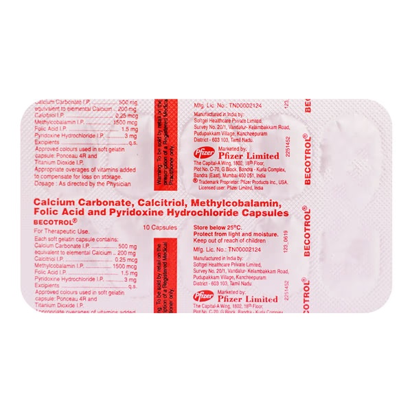 Becotrol Capsule 10'S