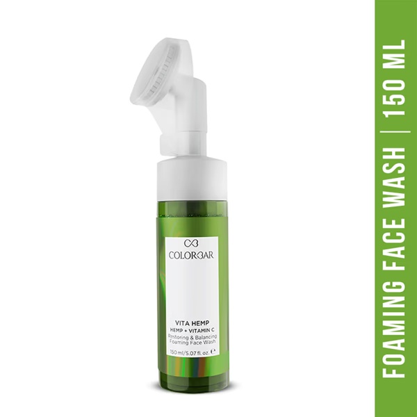 Colorbar Vita Hemp-Hemp + Vitamin C Restoring & Balancing Foaming Face Wash 150 ml
