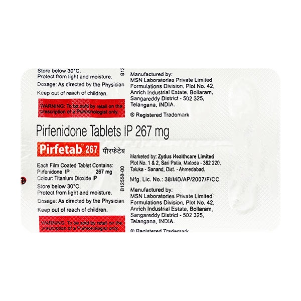 PIRFETAB 267mg Tablet 10's 1 2629-pirfetab-267mg-tablet-10-s-1.jpg