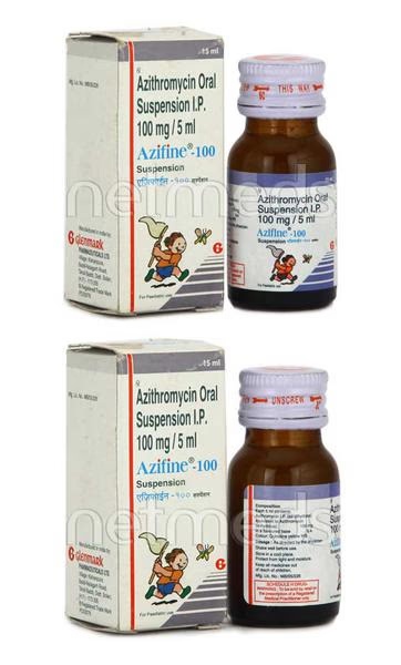 Azifine 100mg Syrup 15ml