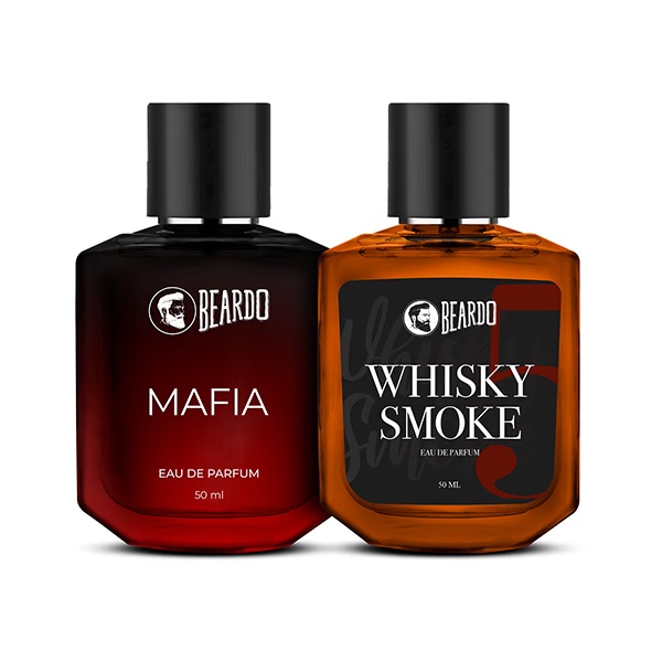 Beardo Whisky Smoke Edp 50ml & Mafia Edp 50ml Perfume For Men 1's