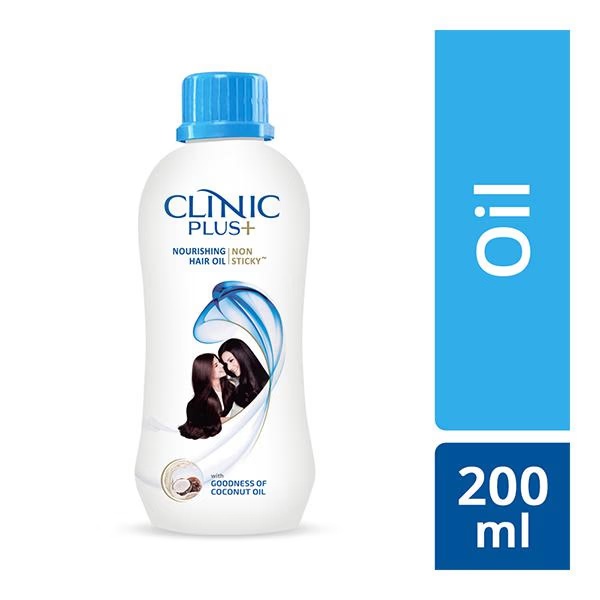 Clinic Plus Nourishing Hair Oil with Goodness of Coconut Oil 200ml