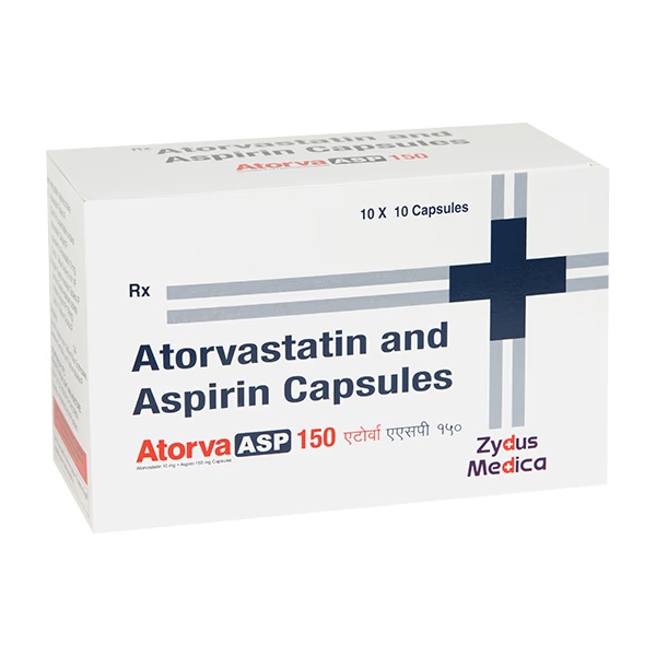 Atorva Asp 150mg Capsule 10'S