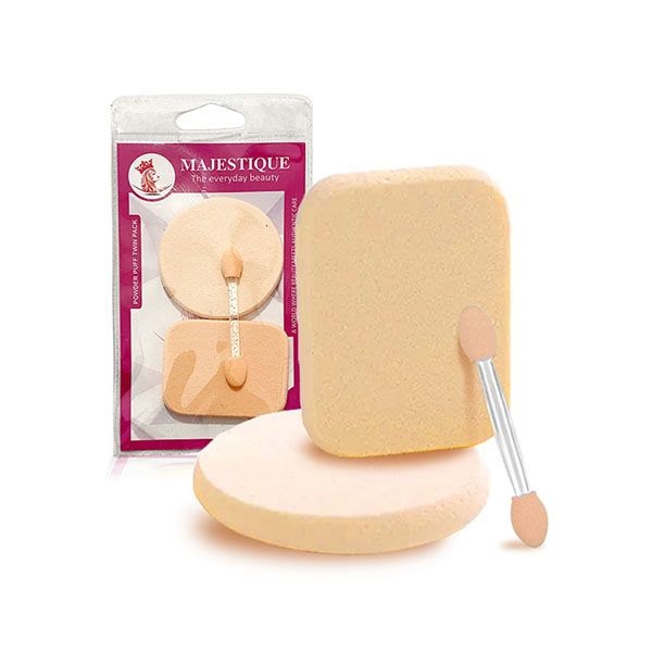 Majestique Face Sponge Twin Pack 1's