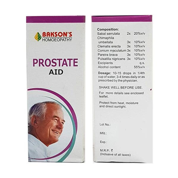 Bakson'S Prostate Aid Drops 30 ml