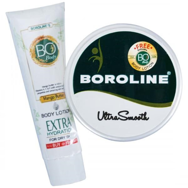Boroline Ultra Smooth Cream 40 gm (Free Boroline Body Lotion 7 ml) 1's