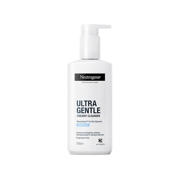 Neutrogena Ultra Gentle Creamy Cleanser 200 ml