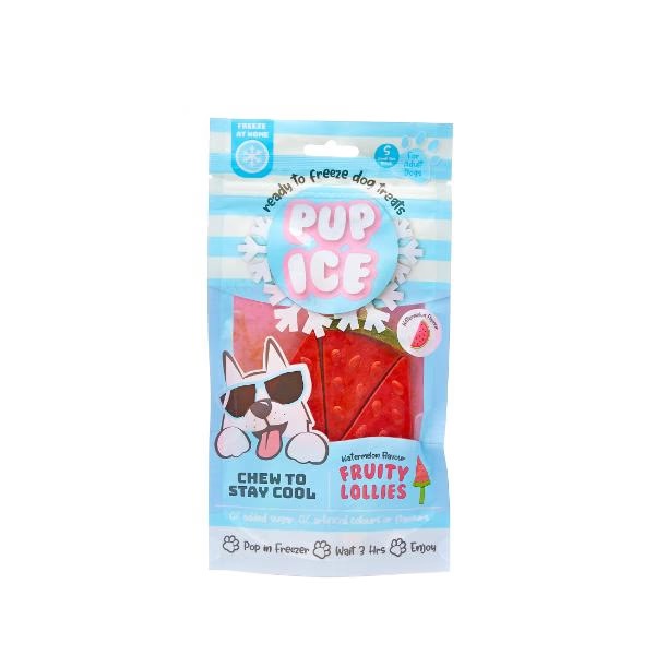 Pup Ice Fruity Lollies Watermelon 90 g