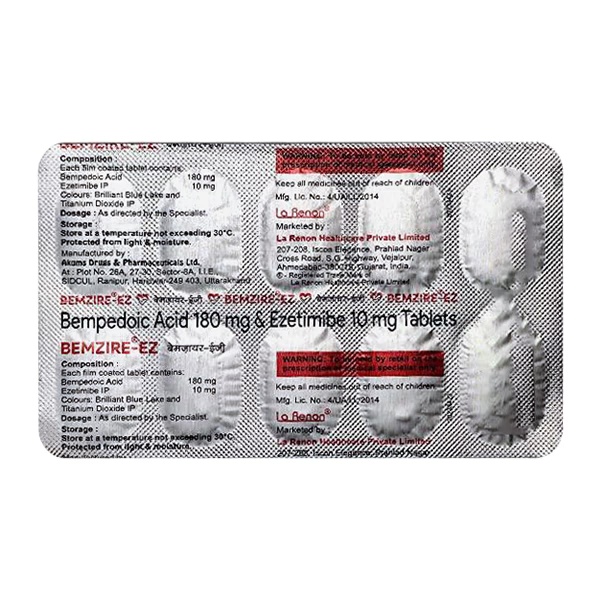 BEMZIRE EZ Tablet 10's