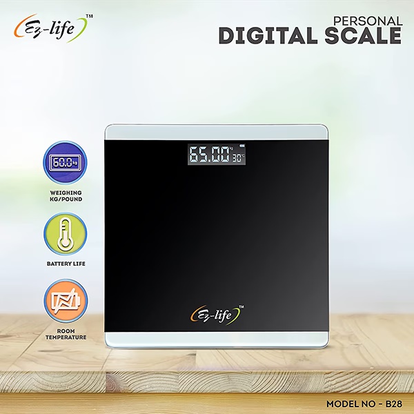 Ez-life Personal Digital Weighing Scale (B28)