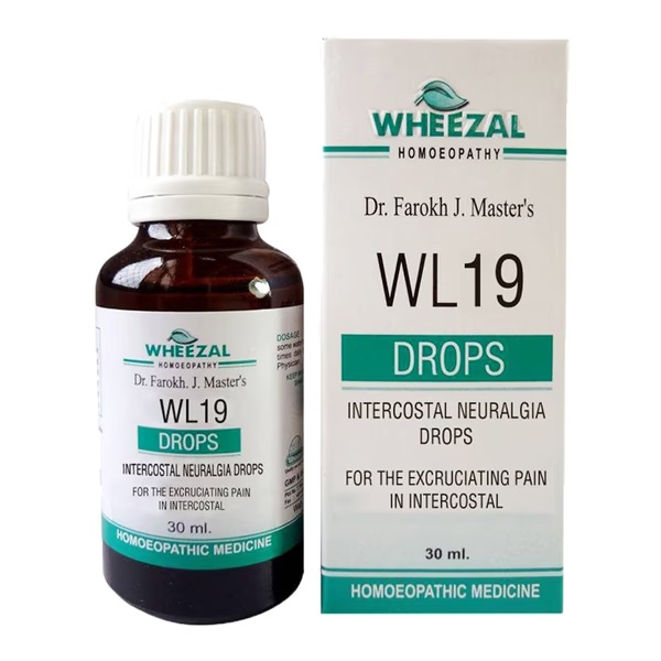 Wheezal Wl-19 Intercostal Neuralgia Drops 30ML
