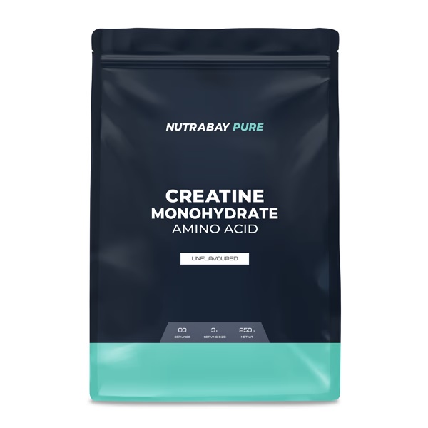 Nutrabay Pure Creatine Monohydrate Amino Acid Powder - Unflavoured 250 gm