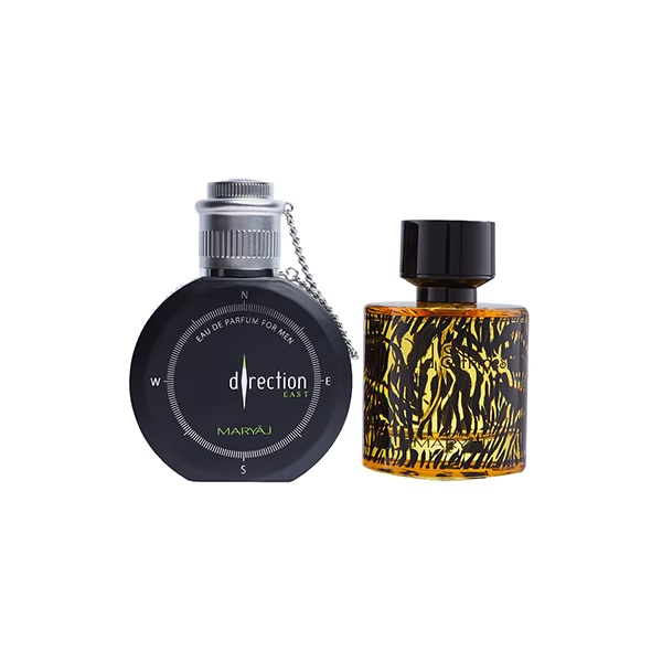 Maryaj Direction East EDP Citrus Spicy Perfume And Maryaj Wild Stripes EDP Aromatic Oriental Perfume 200 ml